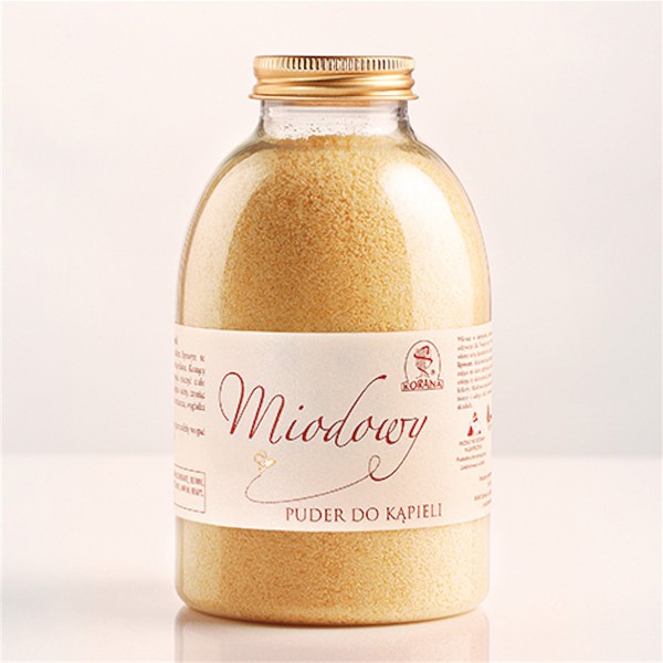 Miodowy Puder do kąpieli