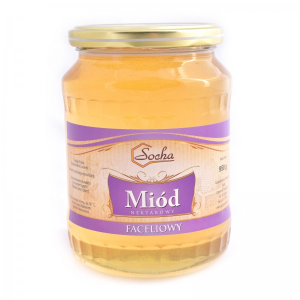 Miód faceliowy 950g