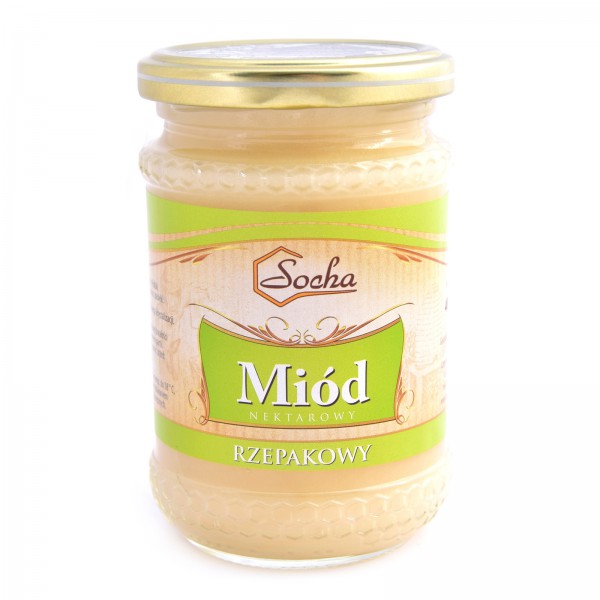 Miód rzepakowy 400g