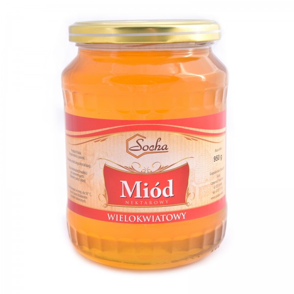 Miód wielokwiatowy 950g