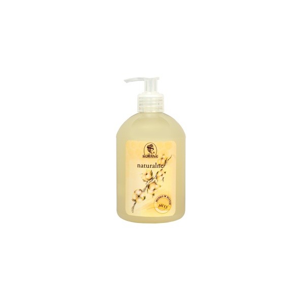 Mydło naturalne z bawełną i miodem 500ml