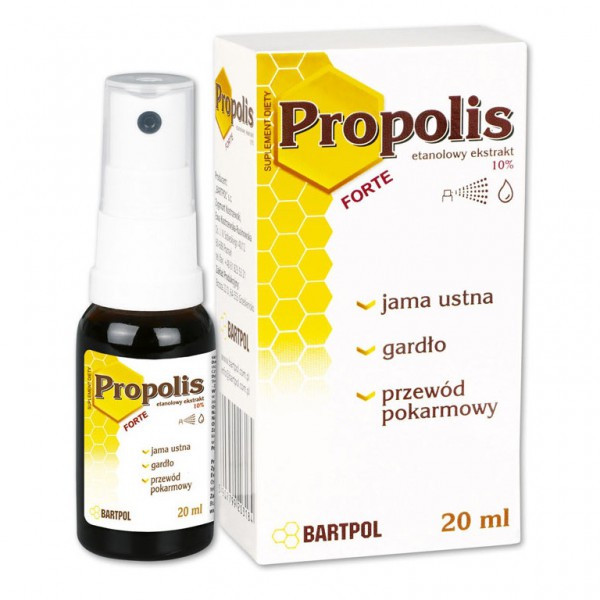 PROPOLIS FORTE etanolowy ekstrakt 10% 20 ml