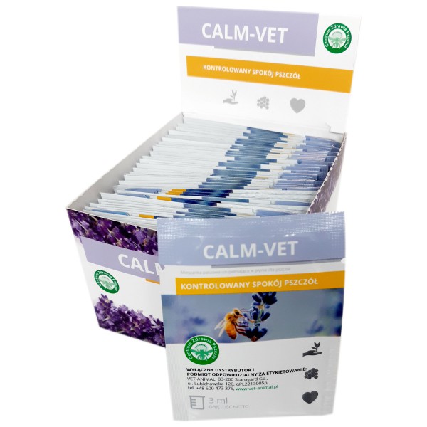 CALM-VET kontrolowany spokój pszczół - Saszetka 3 ml