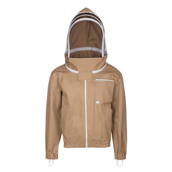 Bluza pszczelarska z kapeluszem rozpinana EXPERT