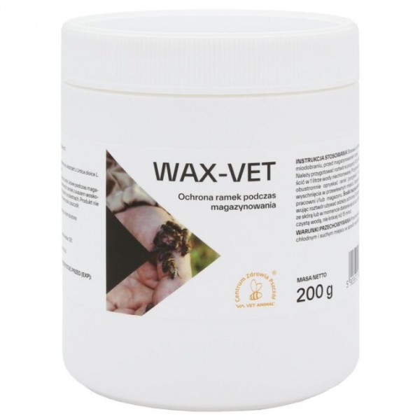 WAX-VET ochrona ramek podczas magazynowania 200g