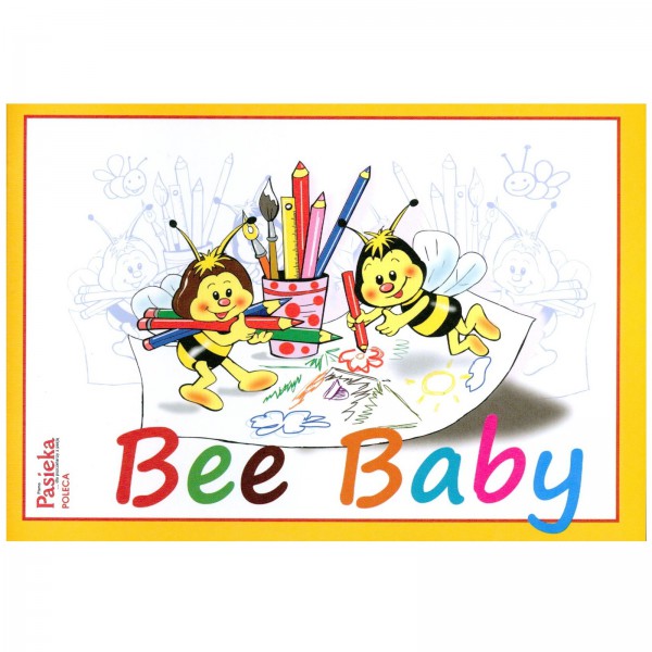 Książka - "Bee Baby" - kolorowanka