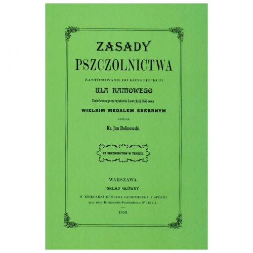 Książka - "Zasady pszczolnictwa"