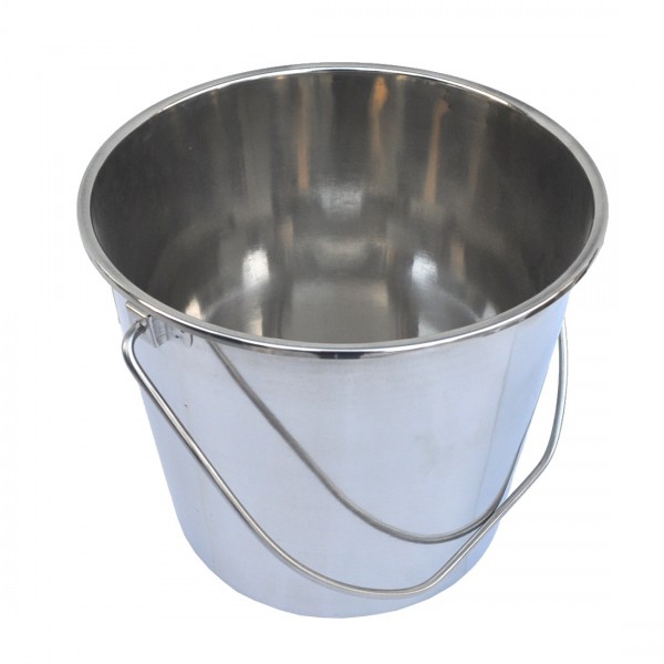 Wiadro nierdzewne 8 L